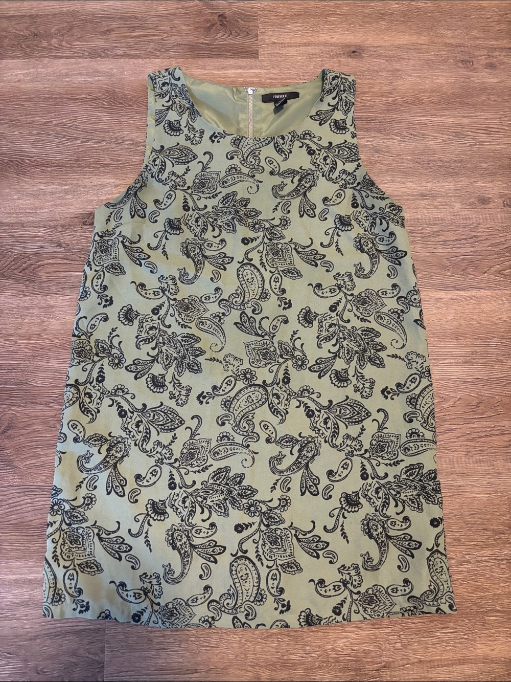women’s gothic paisley print dress